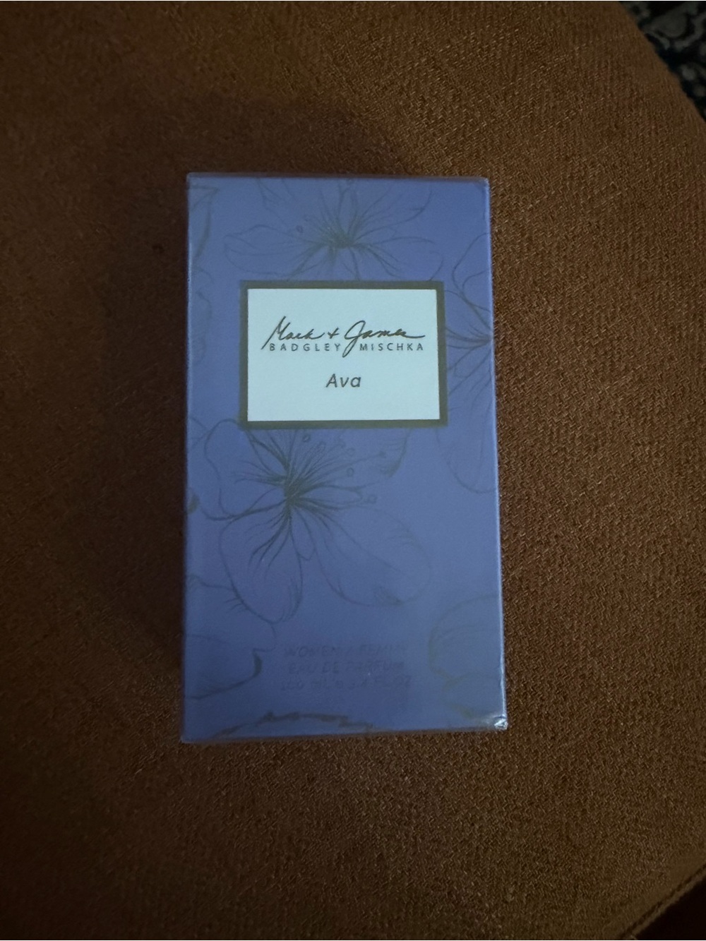 Badgley Mischka Ava Decorative Box - Lavender Purple